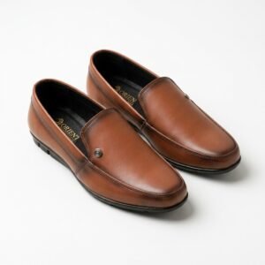 Men’s Casual Slip-On Shoes | Stylish Tan Shoes | Comfortable Everyday & Formal Wear