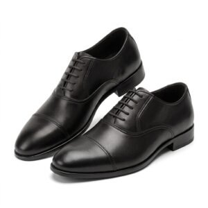 Men's Formal Lace Up Shoes | Premium Synthetic Stylish Oxford Shoes | Black, Brown & Tan