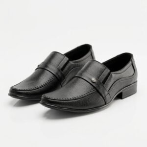Men’s Premium Formal Shoes | Stylish Black Slip-On Shoes | Elegant Office & Business Dress Shoes